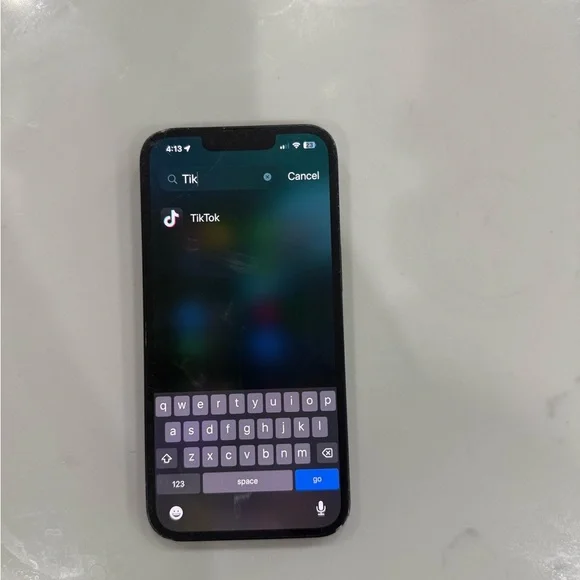 Iphone 13 128gb midnight **WITH TIKTOK APP INSTALLED** - Picture 1 of 3
